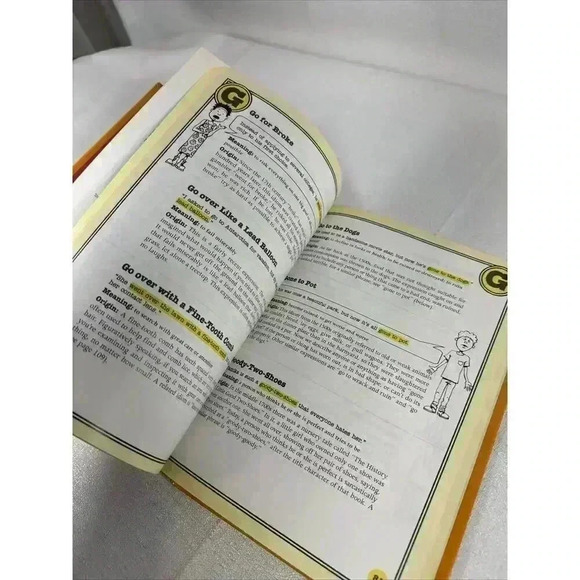 scholastic IDIOMS Dictionary: Speech and‎ Language and Figurative language book - Picture 6 of 6